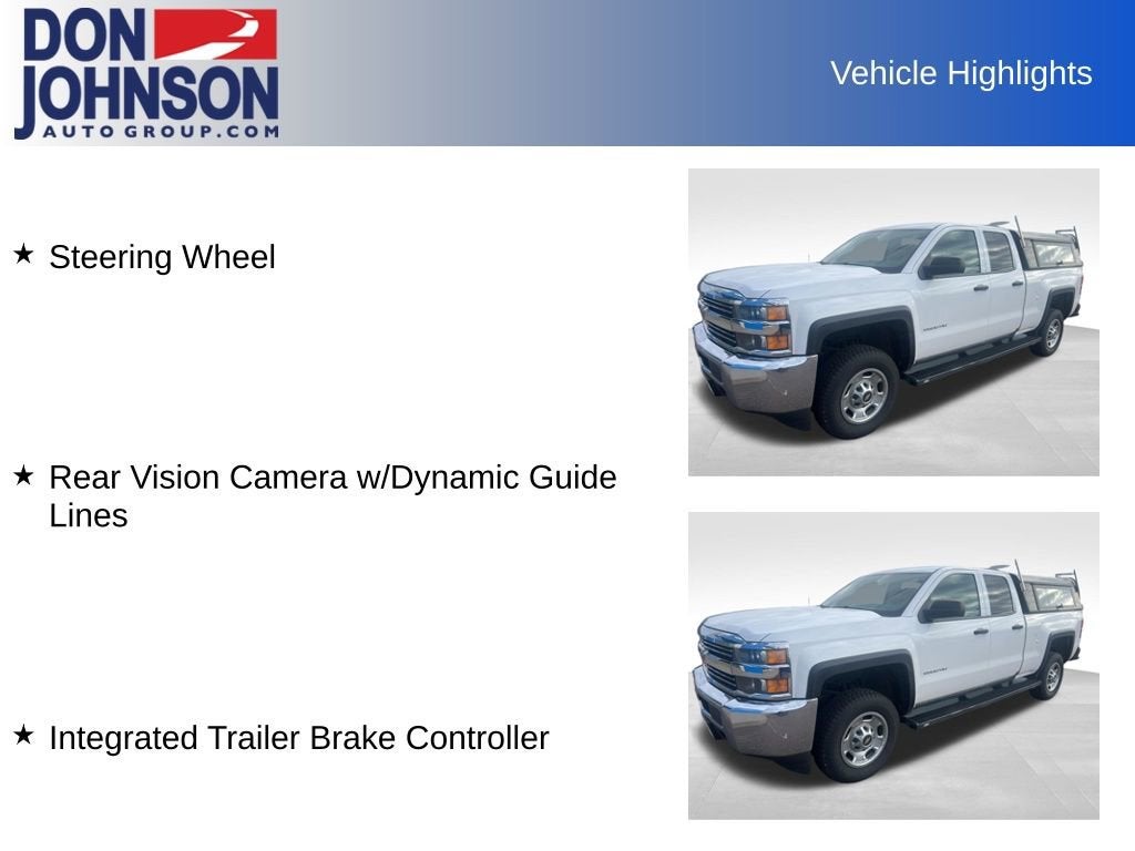 2015 Chevrolet Silverado 2500 HD Work Truck