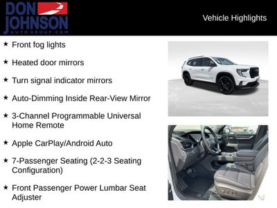 2025 GMC Acadia Elevation