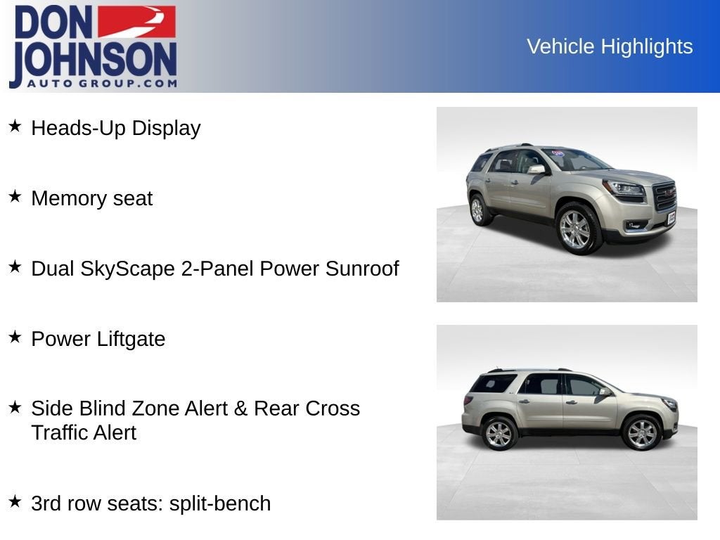 2017 GMC Acadia Limited Limited