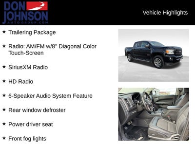 2019 GMC Canyon 4WD All Terrain w/Cloth