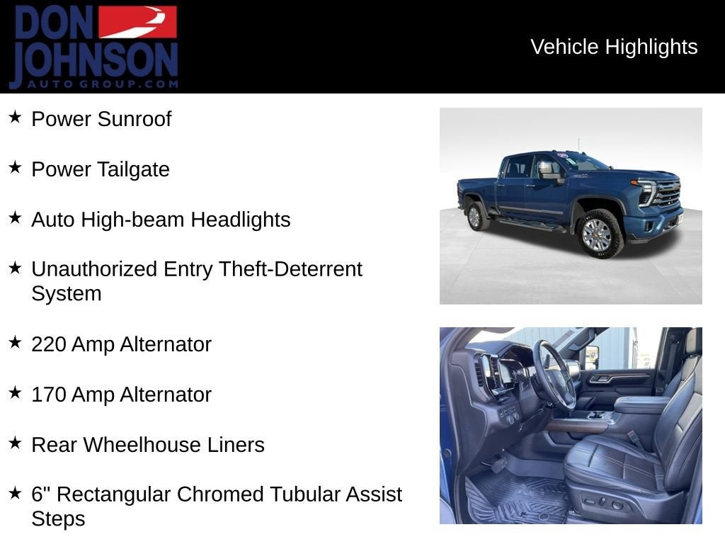 2025 Chevrolet Silverado 3500 HD High Country