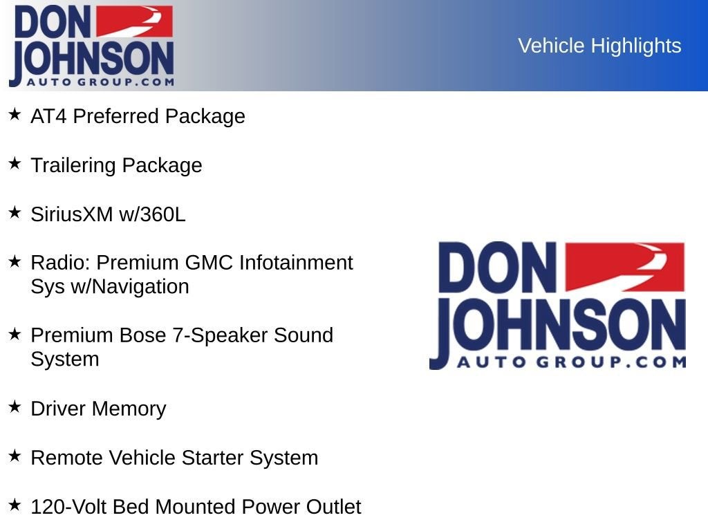 2021 GMC Sierra 1500 AT4