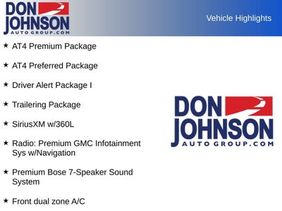 2022 GMC Sierra 1500 Limited AT4