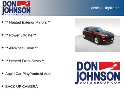 2021 Ford Escape SE