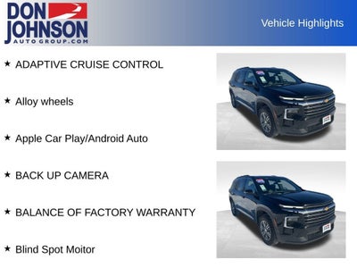 2025 Chevrolet Traverse LT