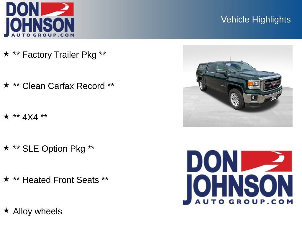 2014 GMC Sierra 1500 SLE