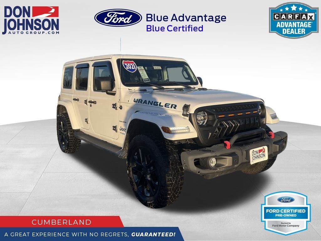 2021 Jeep Wrangler 4xe Unlimited Sahara 4x4