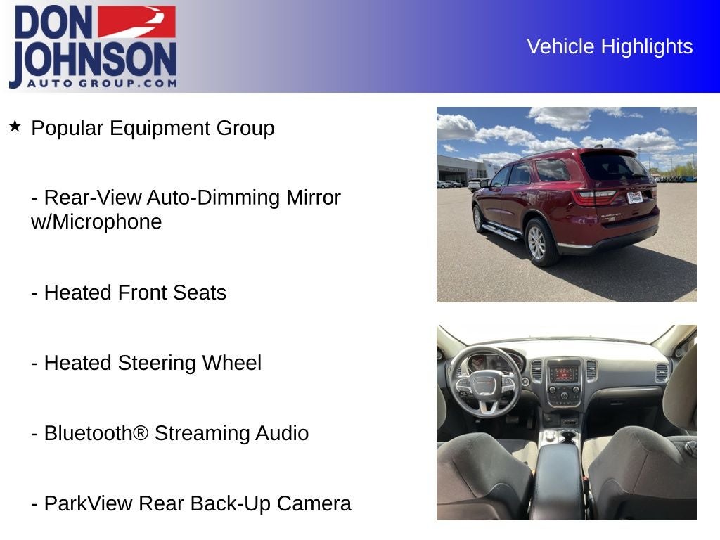 2016 Dodge Durango SXT