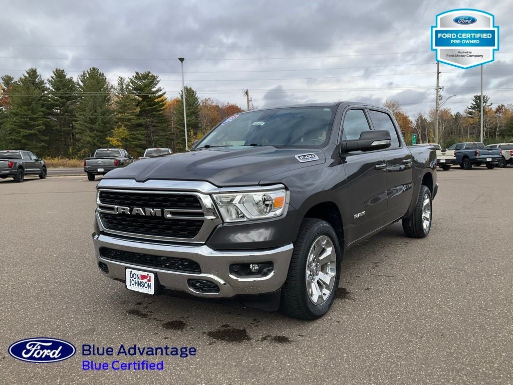2022 RAM 1500 Big Horn Crew Cab 4x4 5'7' Box