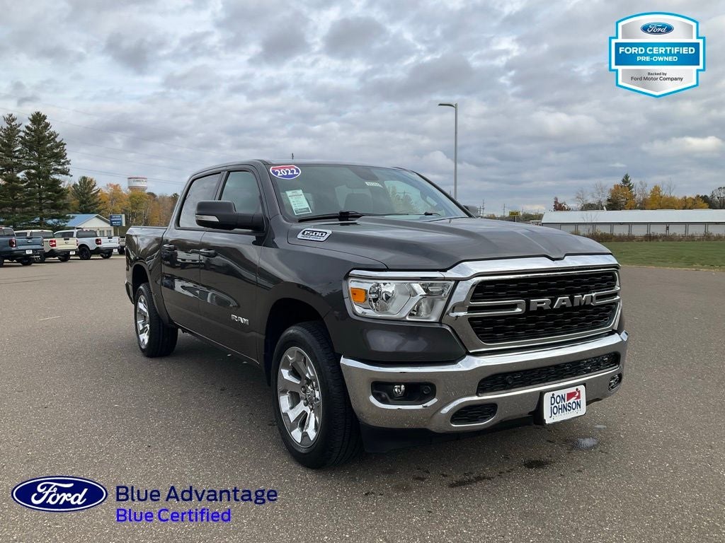2022 RAM 1500 Big Horn Crew Cab 4x4 5'7' Box