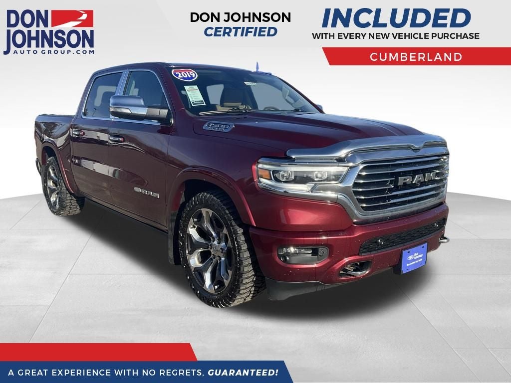 2019 RAM 1500 Longhorn Crew Cab 4x4 5'7' Box