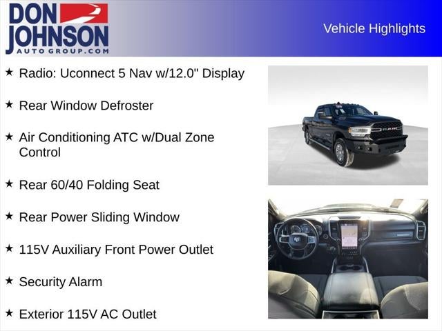 2024 RAM 2500 Big Horn Crew Cab 4x4 6'4' Box