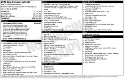 2022 Jeep Compass Latitude 4x4