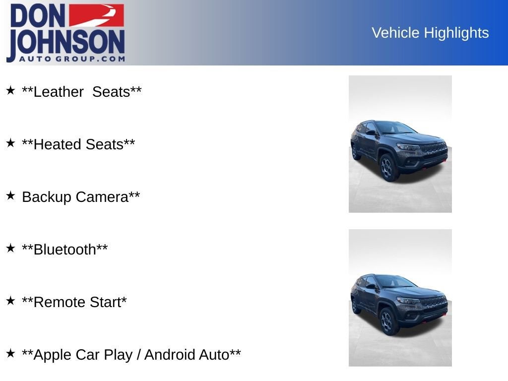 2022 Jeep Compass Trailhawk