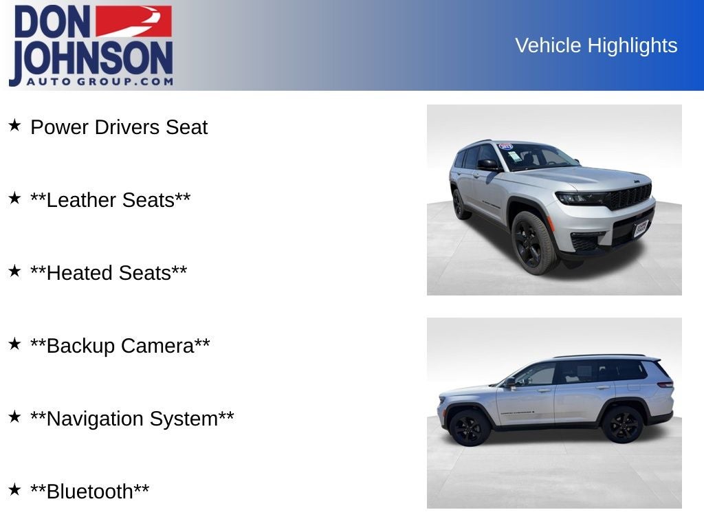 2023 Jeep Grand Cherokee L Limited 4x4