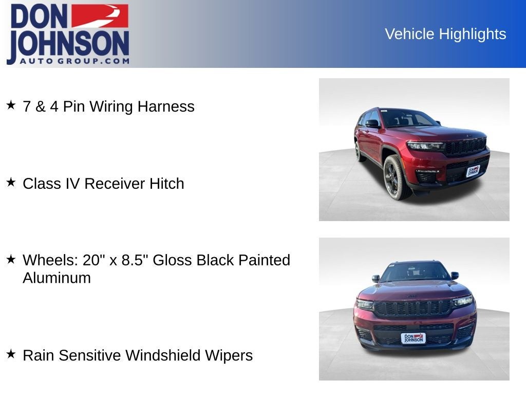 2025 Jeep Grand Cherokee GRAND CHEROKEE L LIMITED 4X4