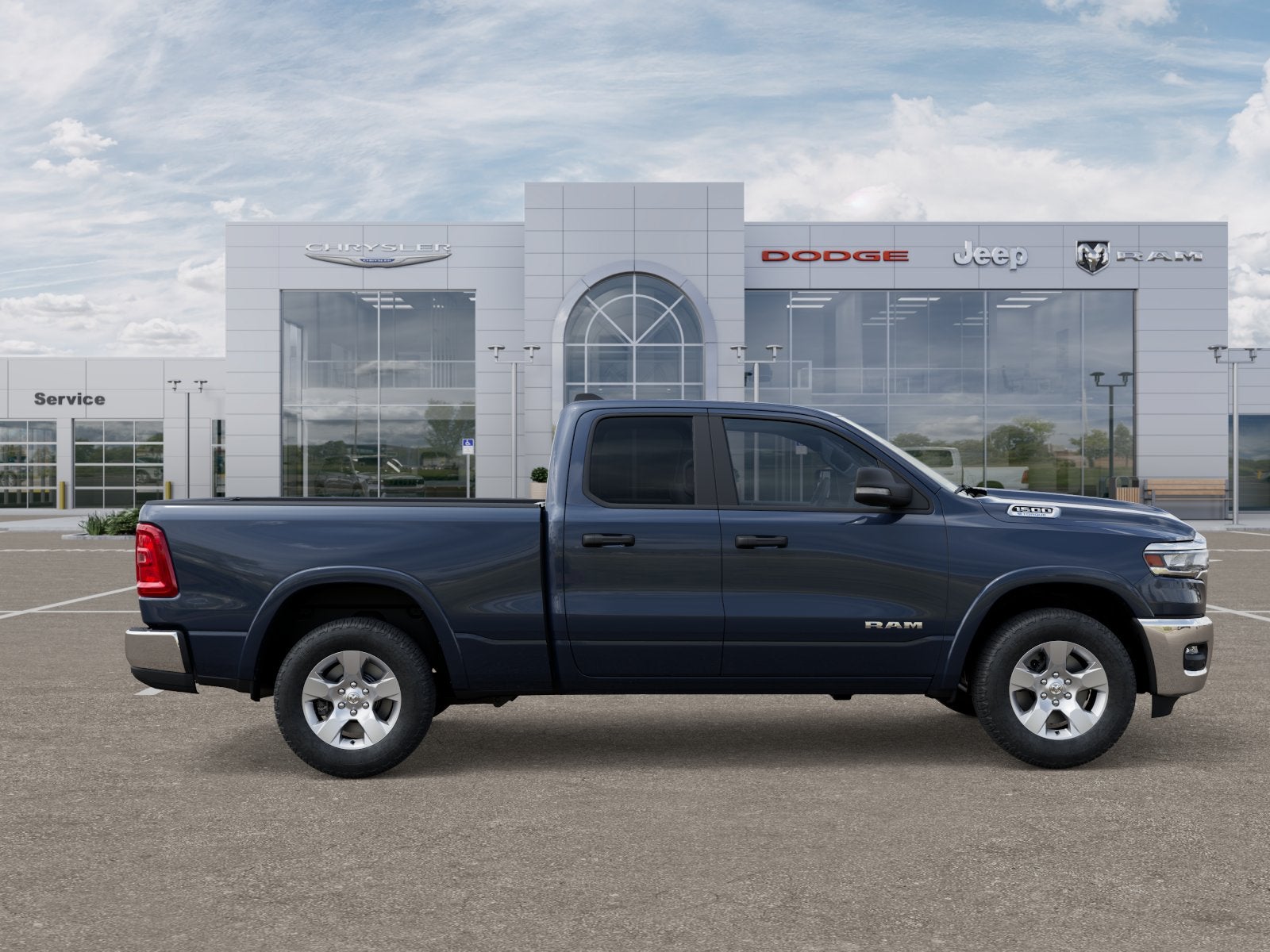 2025 RAM Ram 1500 RAM 1500 BIG HORN QUAD CAB 4X2 6'4' BOX