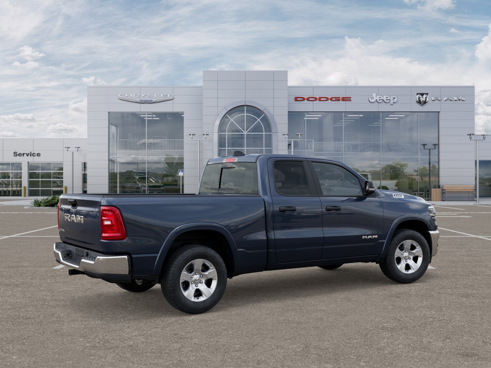 2025 RAM Ram 1500 RAM 1500 BIG HORN QUAD CAB 4X2 6'4' BOX