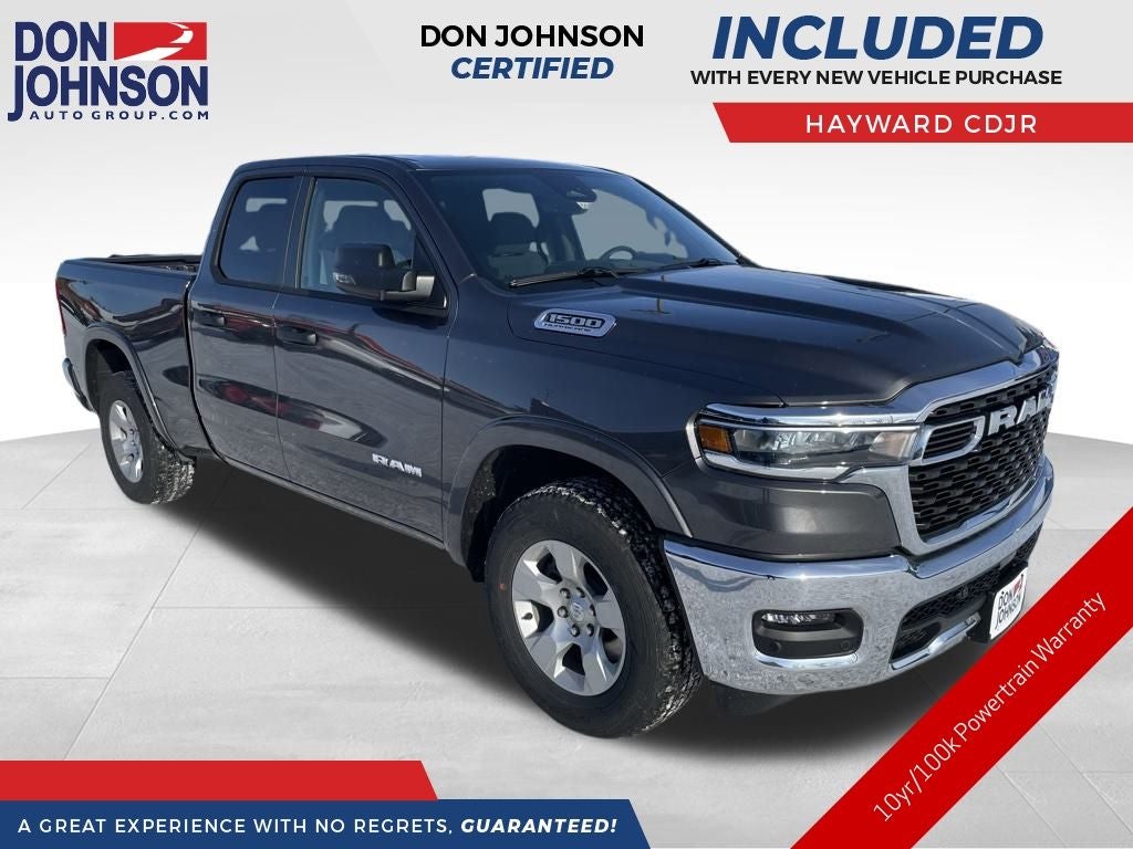 2026 RAM Ram 1500 RAM 1500 BIG HORN QUAD CAB 4X4 6'4' BOX