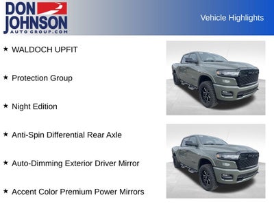 2026 RAM Ram 1500 RAM 1500 BIG HORN CREW CAB 4X4 5'7' BOX