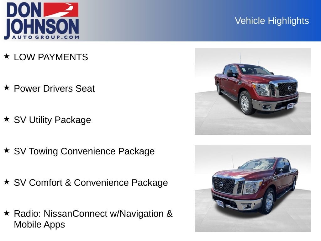 2017 Nissan TITAN SV
