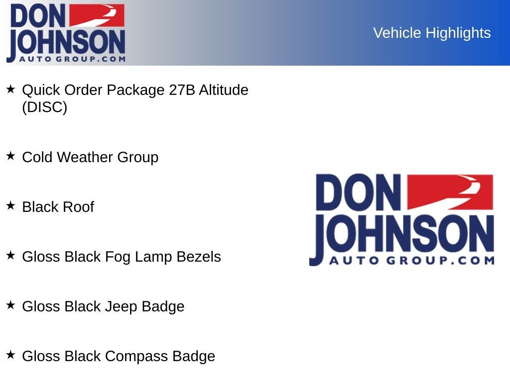 2019 Jeep Compass Altitude 4x4