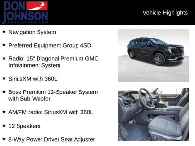 2025 GMC Acadia Elevation