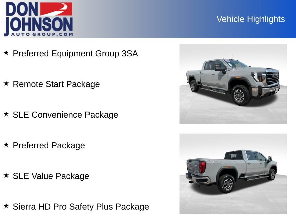 2025 GMC Sierra 2500 HD SLE