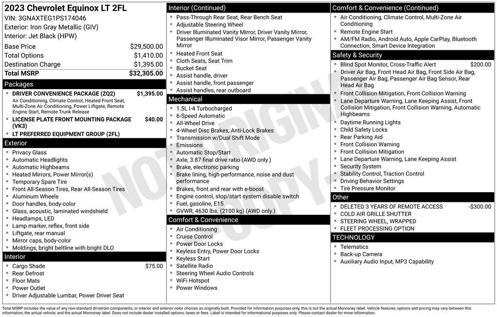 2023 Chevrolet Equinox LT