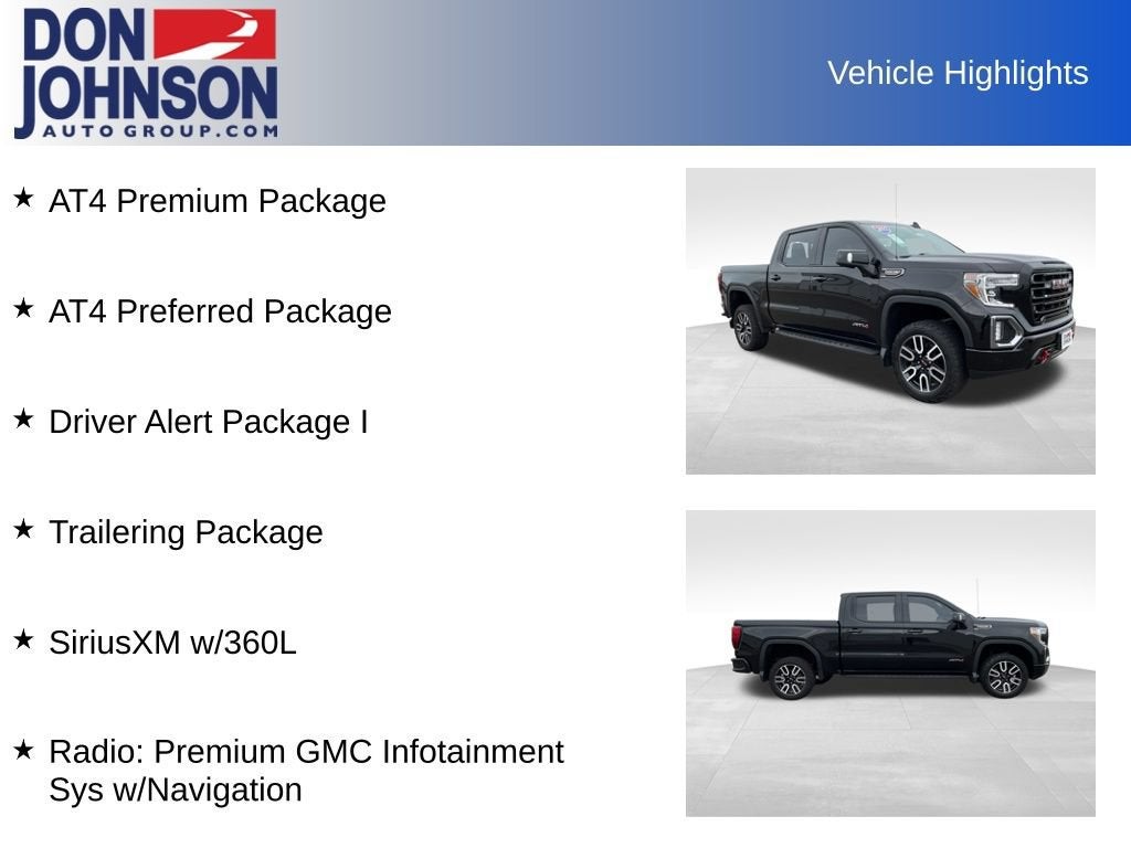 2022 GMC Sierra 1500 Limited AT4
