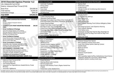 2018 Chevrolet Equinox Premier