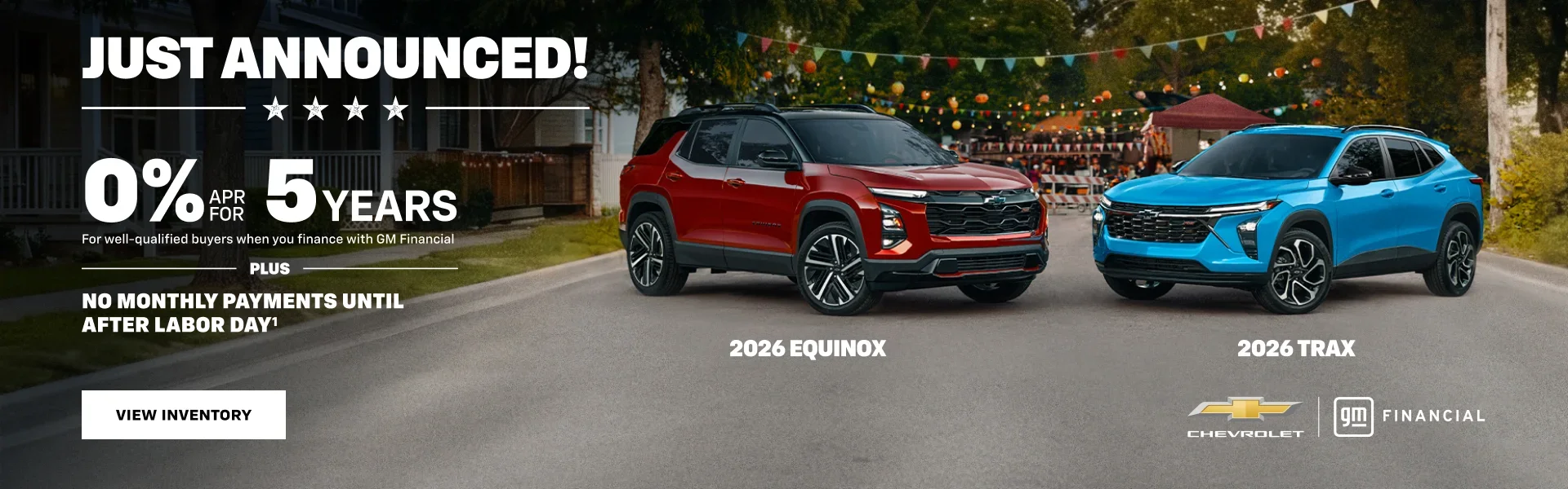 2026 Equinox and Trax