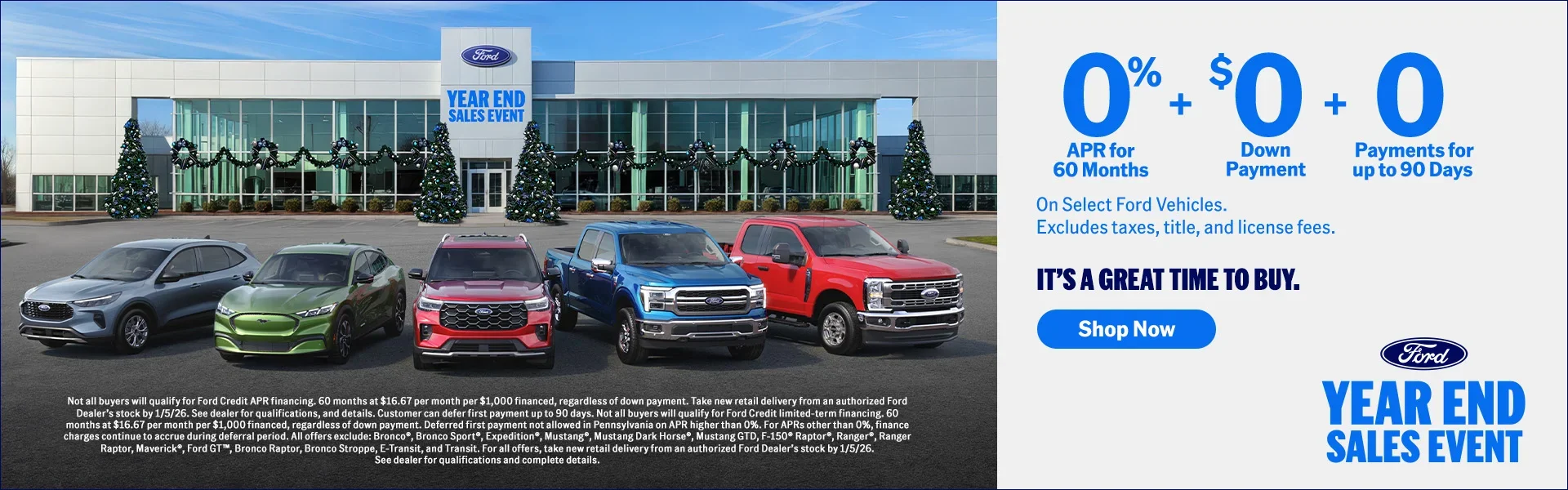 Year End Sales Event 