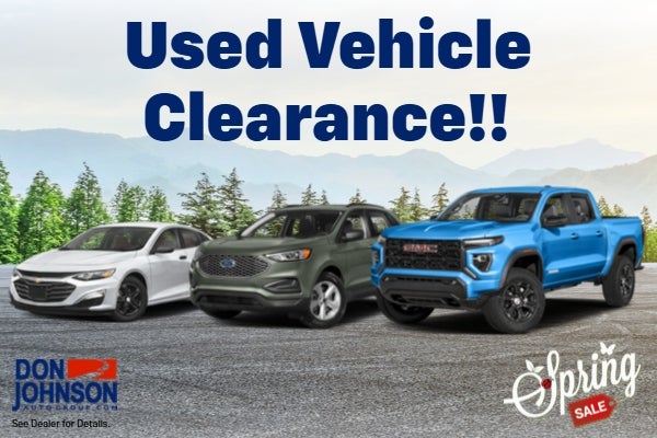 Used Vehicle Clearance
