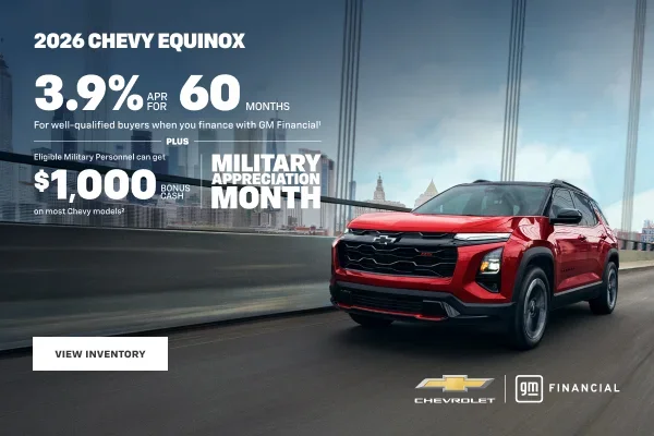 2026 Chevy Equinox.