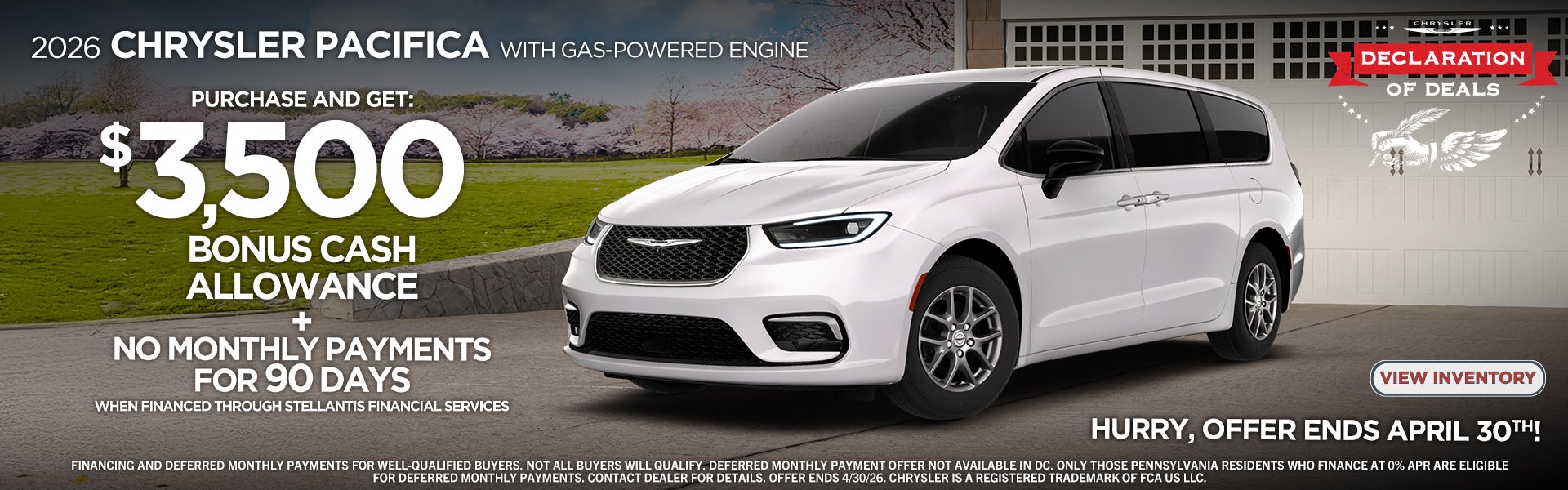 2026 Chrysler Pacifica