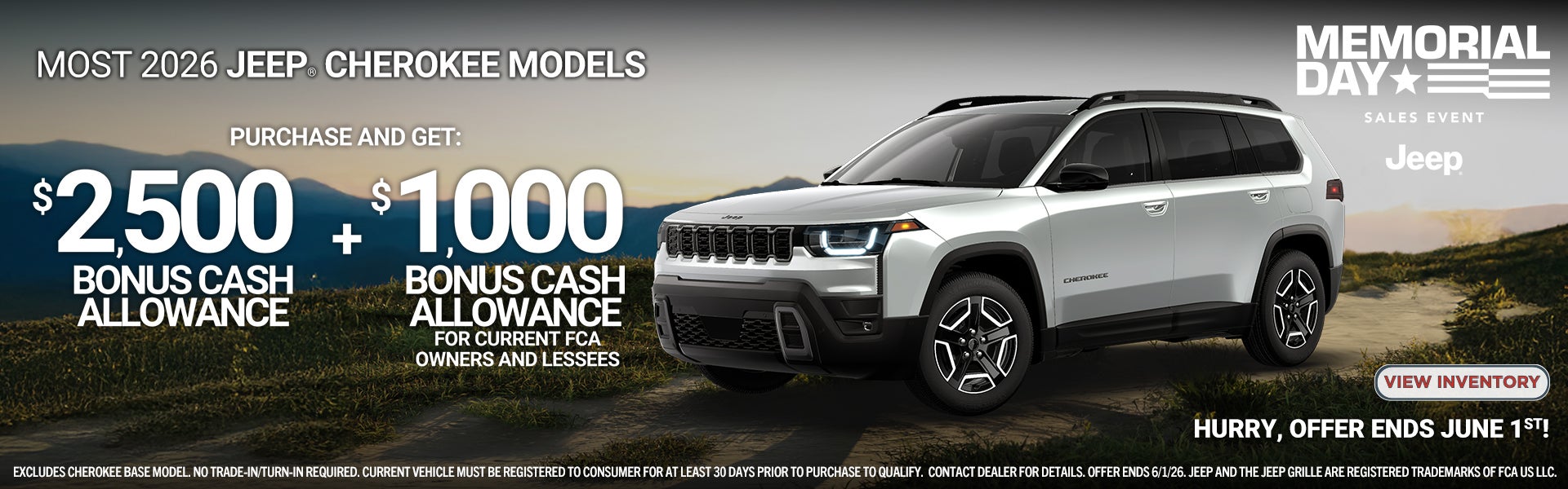 2026 Jeep Cherokee Models