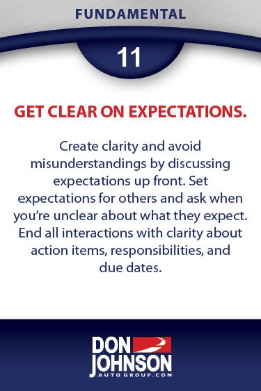 Fundamental 11 - Assume Positive Intent