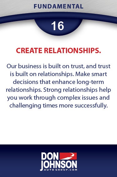 Fundamental 16 - Make A Great Impression