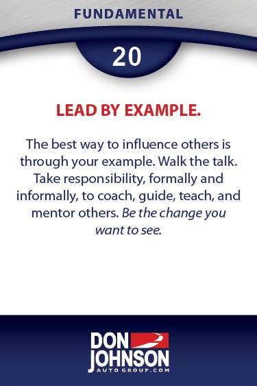 Fundamental 20 - Embrace And Drive Change