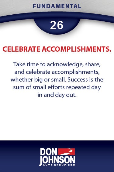 Fundamental 26 - Deliver Results